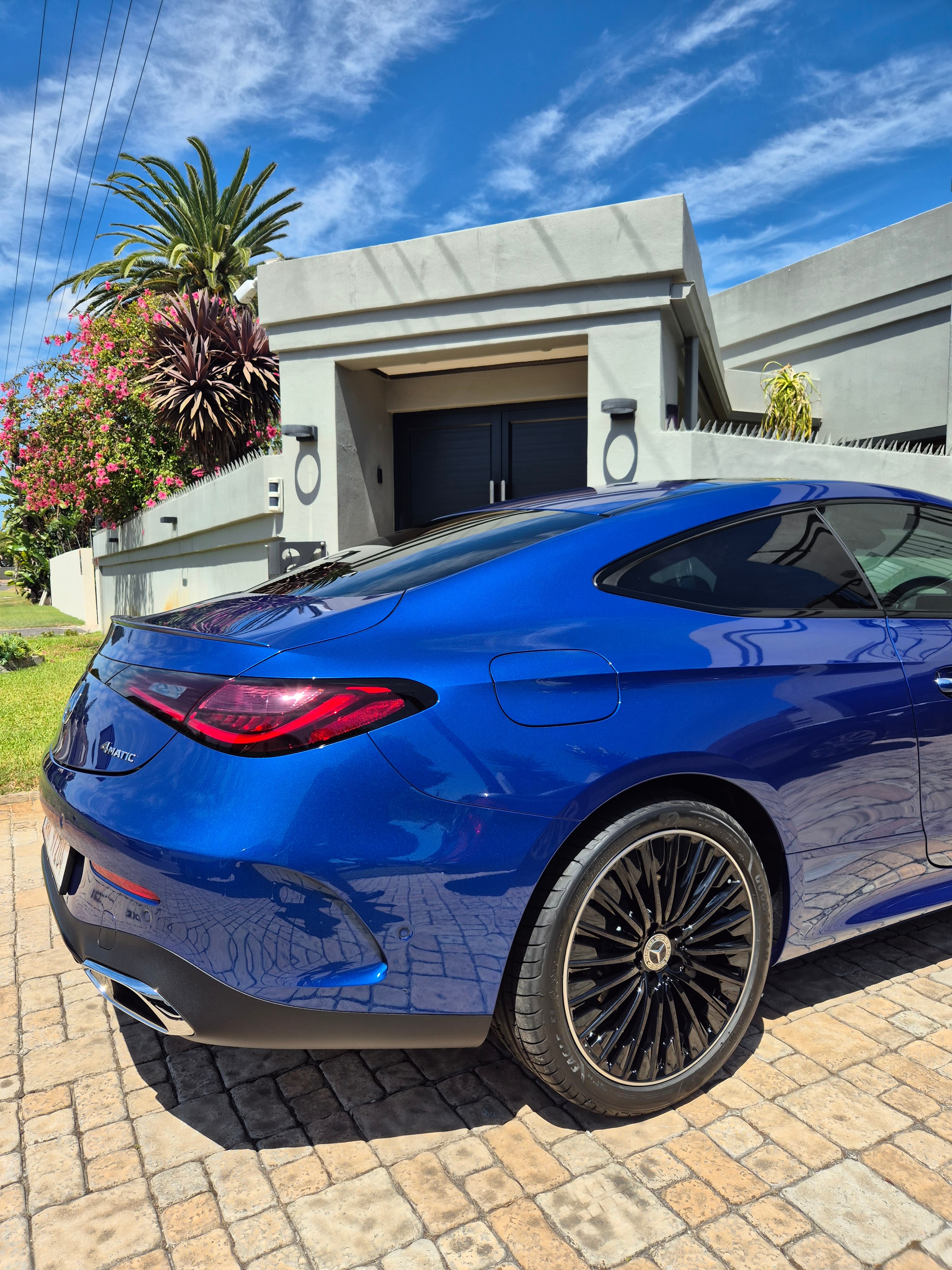 Bentley rear quarter — deep gloss finish after full detail
